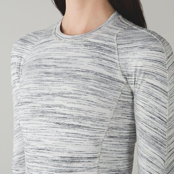 Lululemon Runderful Long Sleeve- Athletic Long Sleeve Top- Size 6 - Picture 12 of 15